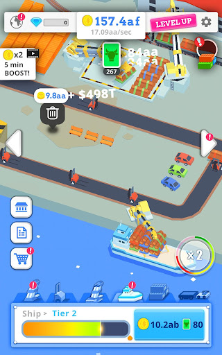 Idle Port Tycoon  APK MOD screenshots 6