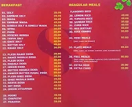 Sai Balaji Tiffns & Mess menu 1