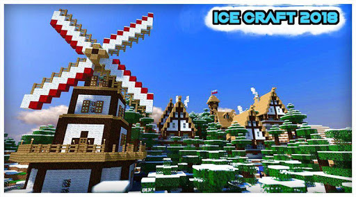 Ice craft : Winter crafting and building