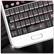 Luxury Black Silk Keyboard Theme 10001002 Icon