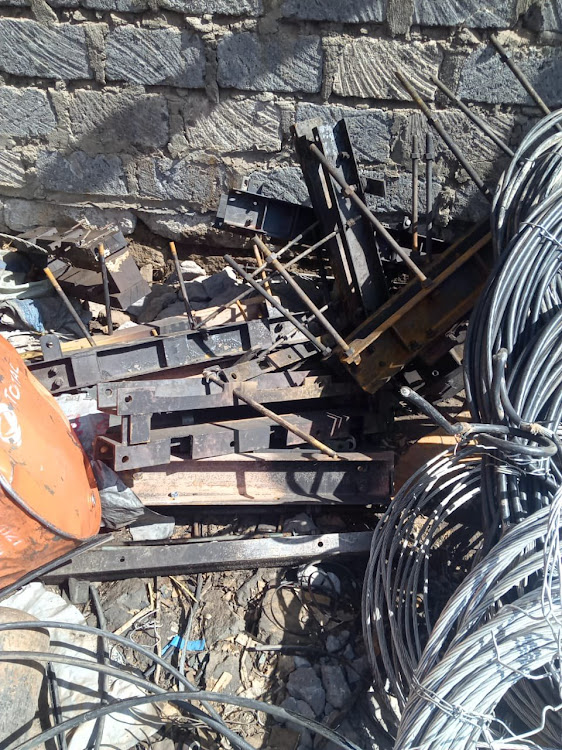 KPLC equipment allegedly recovered in Juja.