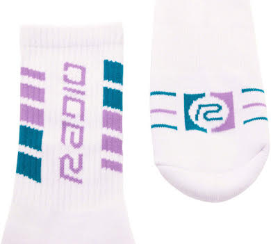 Radio Raceline Team Socks - White/Purple/Teal alternate image 0