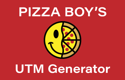 Pizza Boy's UTM Generator small promo image