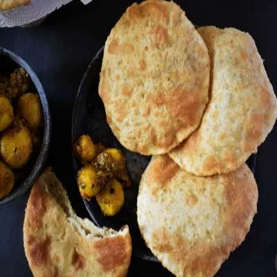 Stuffed Aloo Poori