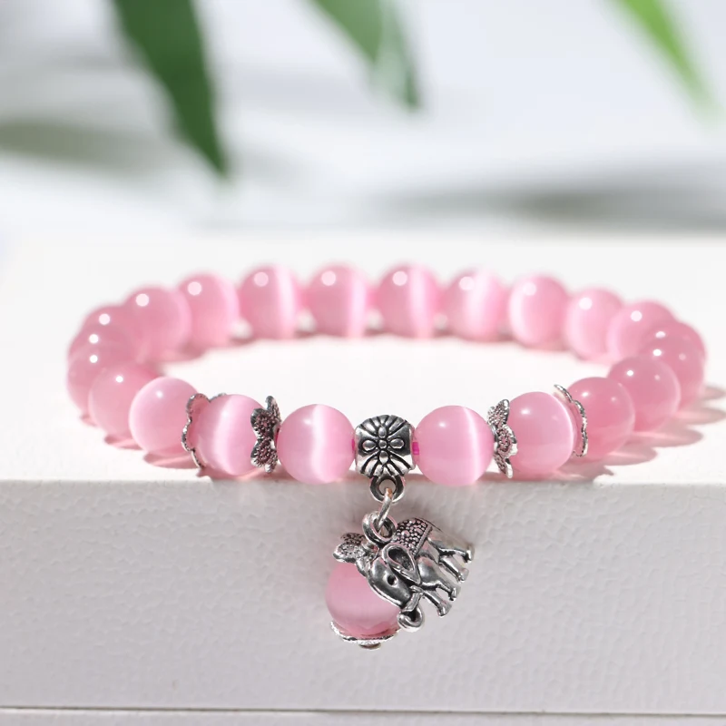 Zoete Kattenoogsteen Armband Mode Liefde Een stijlvol sieraad om liefde te tonen. Perfect als cadeau of voor dagelijks gebruik.