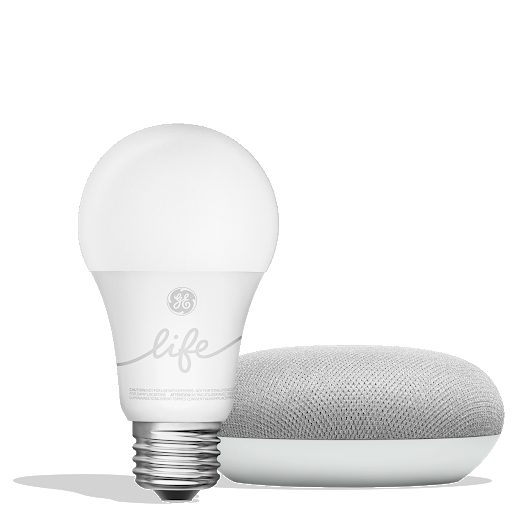 Smart Light Starter Kit - GE C-life bulbs + Mini - Google ...