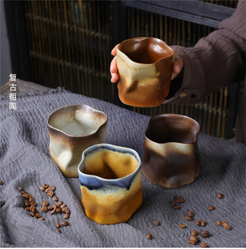 Title 7, Retro Shaped Creative Porcelain Cup Enjoy your ...