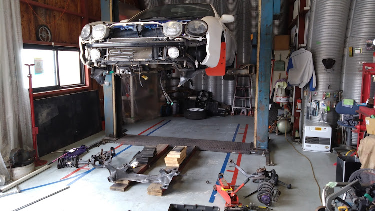 Ash-ra君さんが投稿したエンジンクレーン・エンジン・セリカGT-FOUR・トランスファ・ビシャモンに関するカスタム事例の投稿画像5枚目