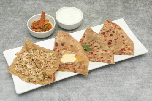 Aloo With Gobi Parantha