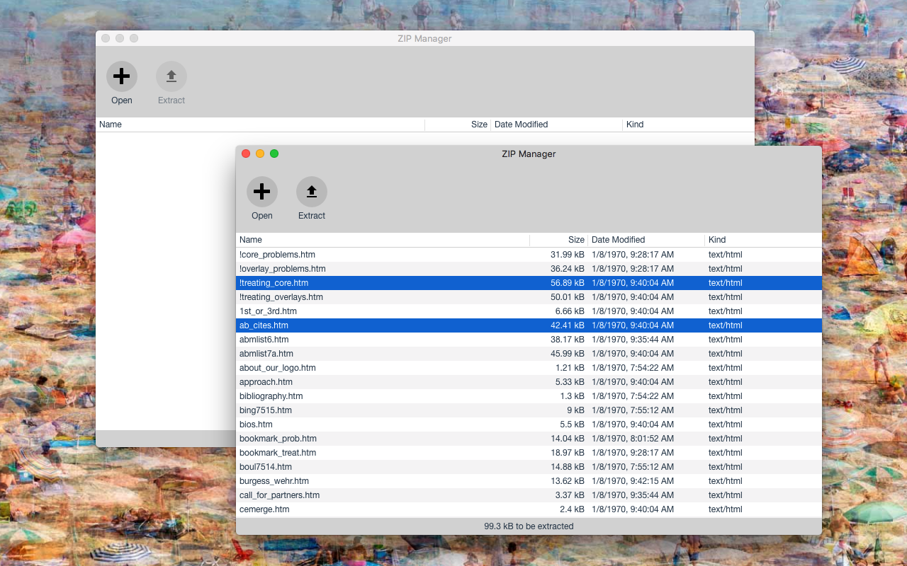 ZIP Manager Preview image 3