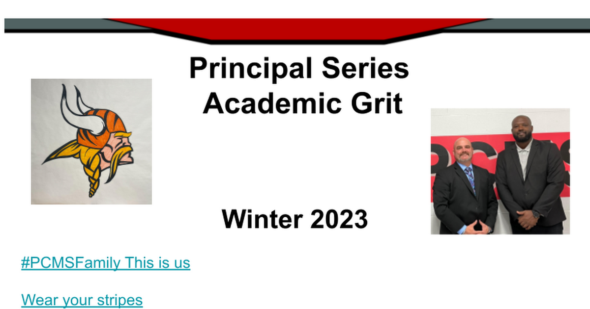 PCMS Academic Grit Principal Series 1.30