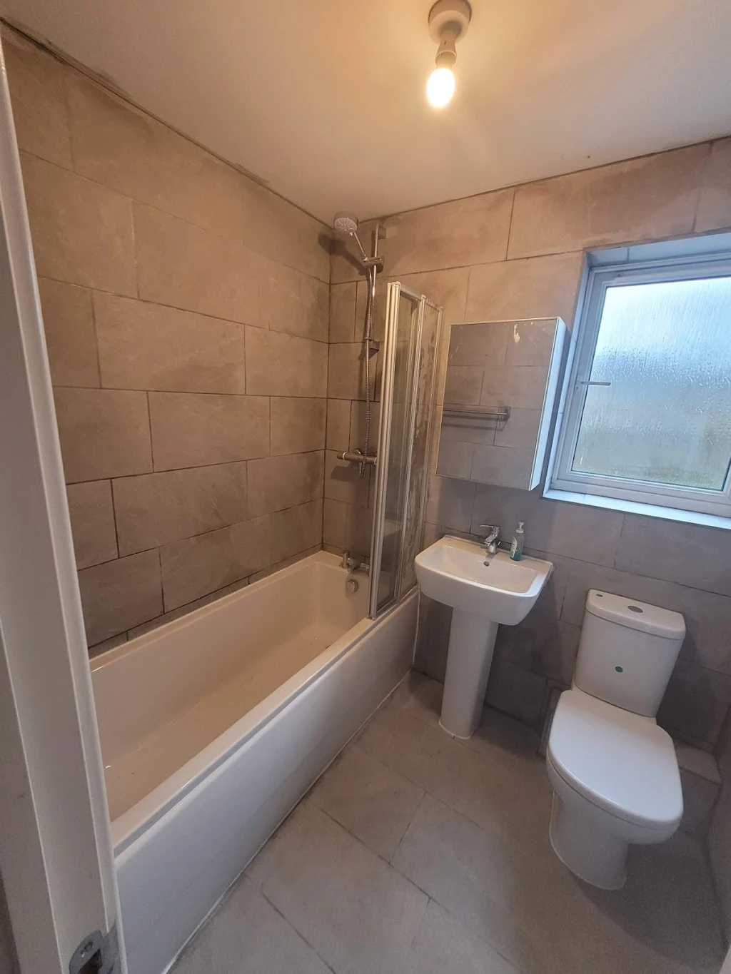 Album cover: Bathroom install