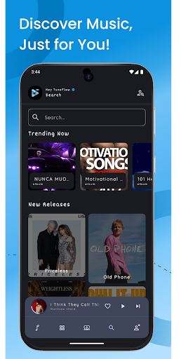 Screenshot TuneFlow : Music & Chat