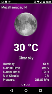 Weather 16 Days screenshot for Android