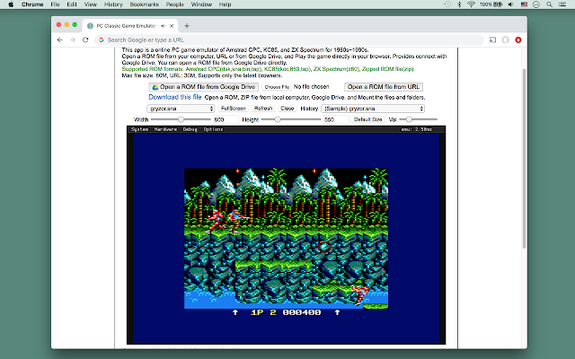 Screenshot of PC Classic Game Emulators