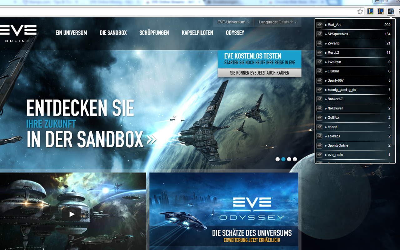 EVE Online Streams Preview image 0