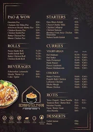 The Bombay Sultaani Biryani House menu 2