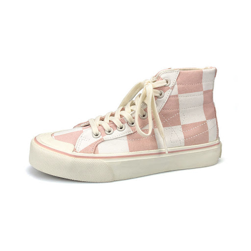 Title 4, Womens Plaid High Top Canvas Shoes. Stylish an...