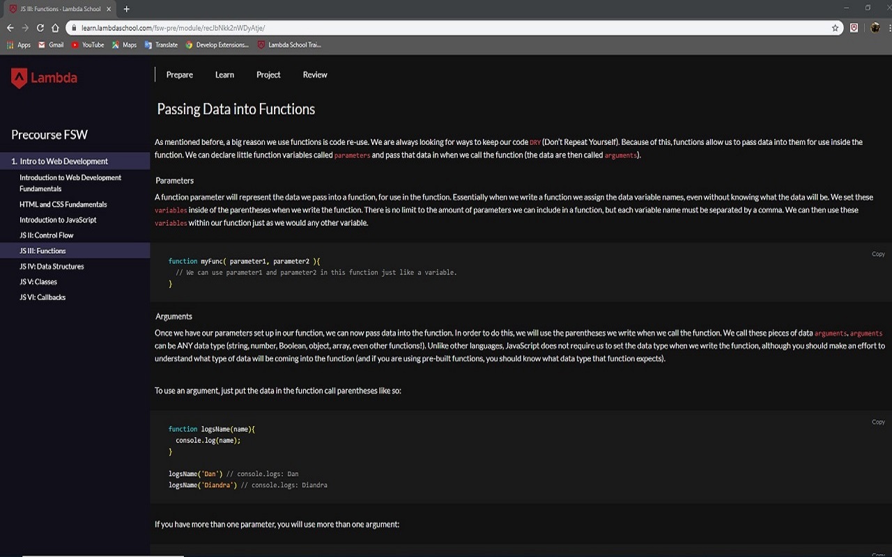 Lambda School Darkmode Preview image 3