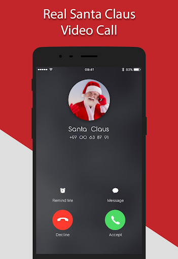 Real Santa Claus Video Call