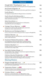 PizzaExpress menu 2