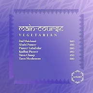 Tari Curry menu 1