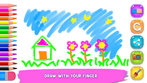 Screenshot Kids Art & Drawing Game