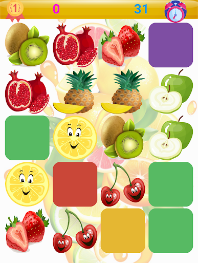 Memory - Fruit Memory Game for Kids