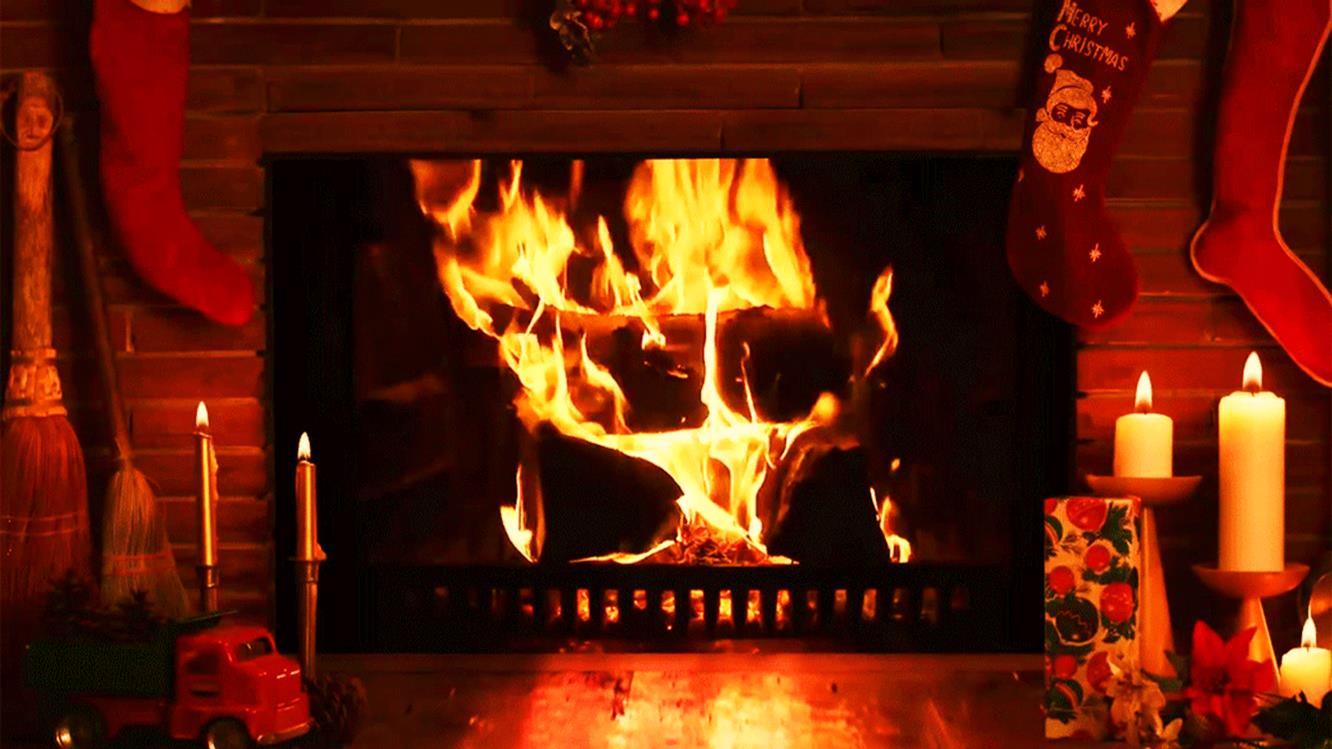 Christmas Fireplace Live Wallpaper Android Apps On Google Play