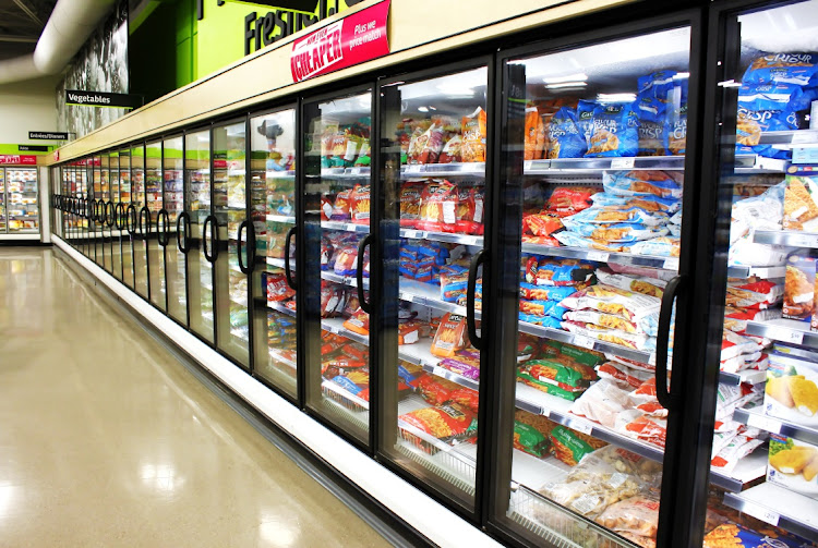 Frozen food section in a super market. Picture: 123rf