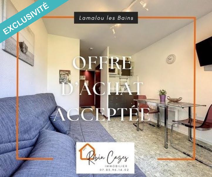 Vente appartement 1 pièce 16 m² à Lamalou-les-Bains (34240), 40 000 €