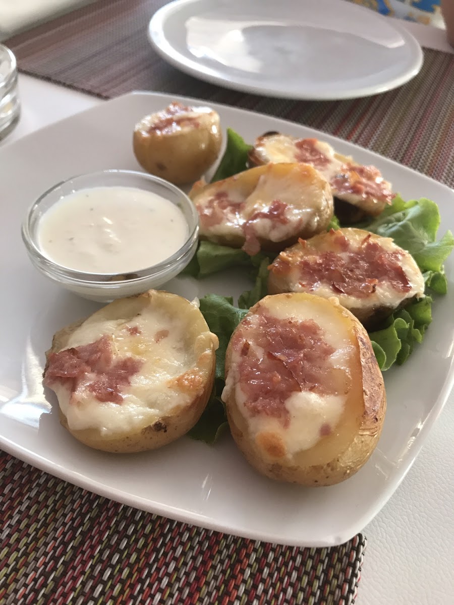 Potato skins.