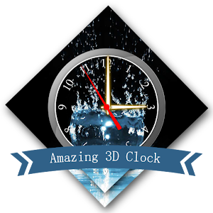 Download Amazing 3D Clock Live WallPaper For PC Windows and Mac