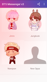 BTS Messenger v3 1.0 APK + Мод (Бесконечные деньги) за Android