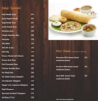 Balaji Pure Veg menu 1