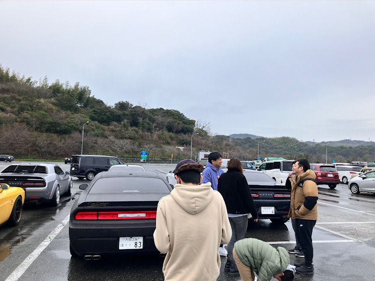 チャレンジャーのスキャットパックシェイカー・アメ車好きと繋がりたい・ツーリング・雨男は誰だ？に関するカスタム事例の投稿画像12枚目
