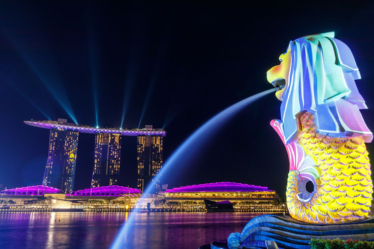 Merlion Park, Singapore.