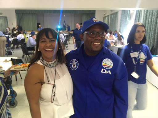 Bonginkosi Madikizela after his election as acting leader of the DA in the Western Cape