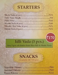 Shree's kitchen menu 5