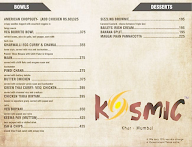 Kosmic Sheesha Lounge menu 8