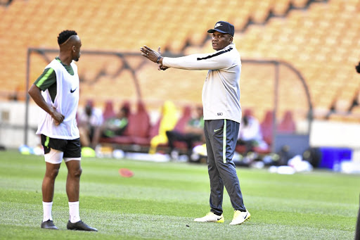 Bafana Bafana head coach Molefi Ntseki is trying to build a strong relationship with local coaches and players. / Lefty Shivambu/Gallo Images