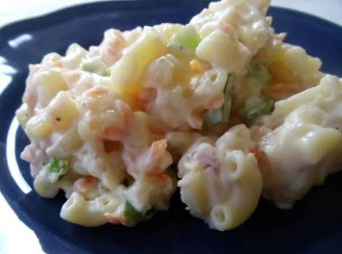 Click Here for this Mac Salad Recipe: Sweet Macaroni Salad