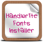 Handwrite Fonts Installer  Icon