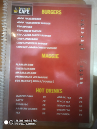 Bollywood Cafe menu 1