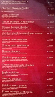 Chung Wah, Bommasandra menu 6