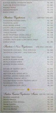 Drishti - Hotel Sudesh Tower menu 6