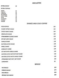 Healthy Fitness Juice menu 1