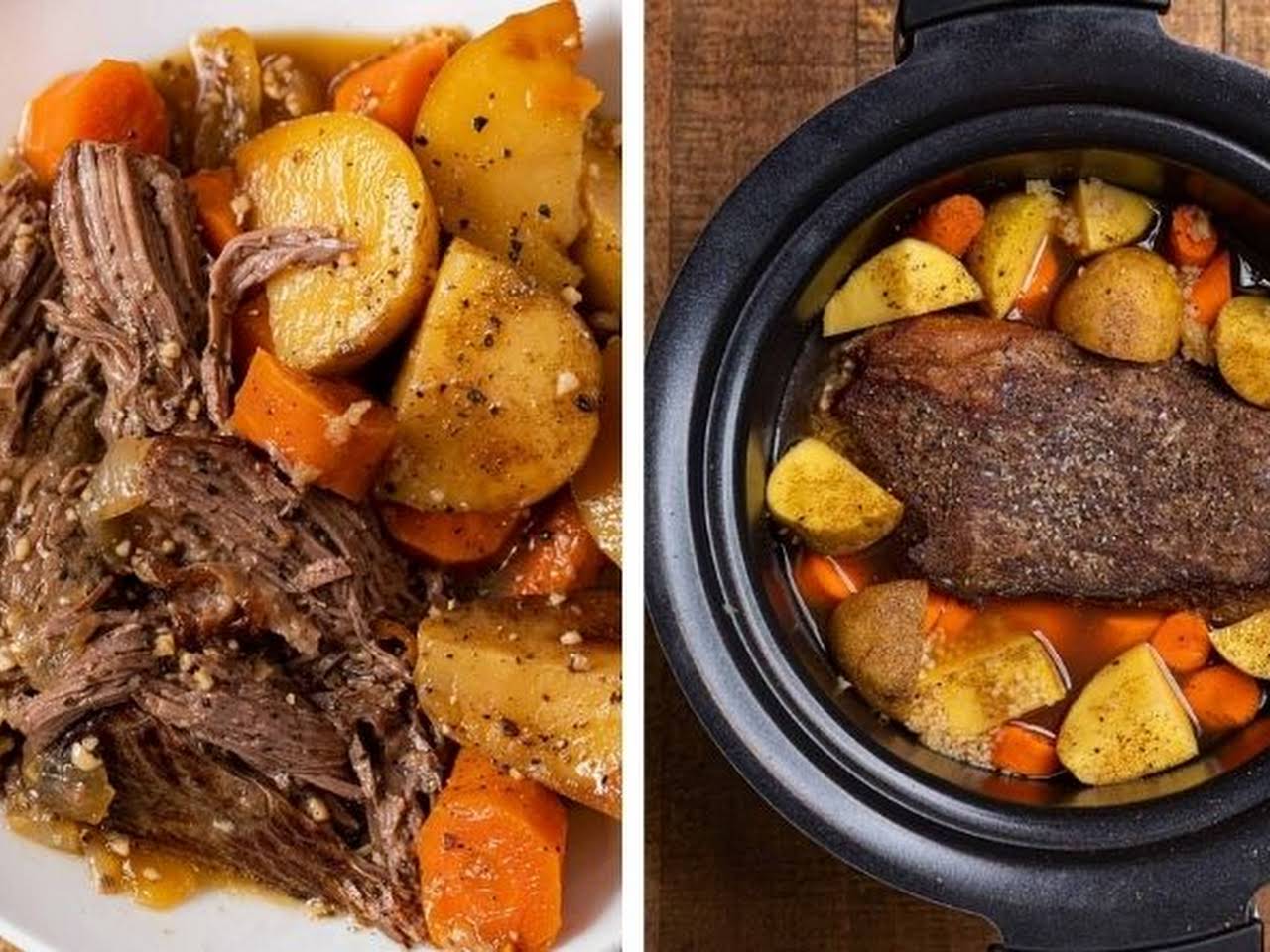 Crock Pot Rump Roast - Reluctant Entertainer