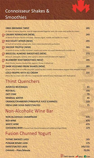 Gourmet Kitchen menu 3