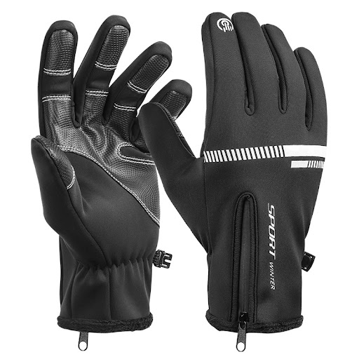 Title 6, Outdoor Waterproof Gloves Full Finger Zipper To...